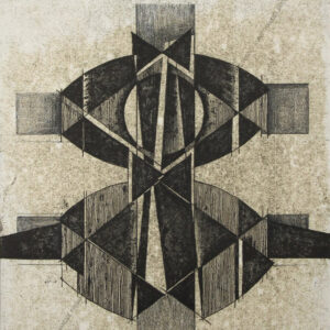 Elsinger, Anton (1925-1995) Geometrische Komposition Lithographie um 1975