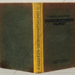 Österreichische Kunst. Gegenwartskunst Band III Literaria Verlag Leipzig 1923