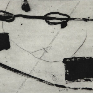 Henning, Anton ( 1964 ) Abstrakte Formen und A Radierung 1989 ED4