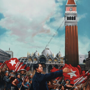 Erro (1932) L'Ultima visita di Mao a Venezia. In front of la salute 2003. 2003   ED120