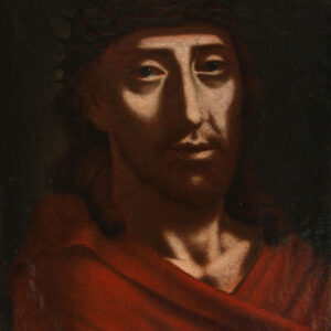 Künstler unbekannt - Jesus mit Dornenkrone - "Der von den Sündern beleidigte Jesus"