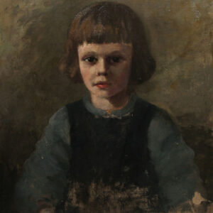Klothilde (Clothilde ) Tschuppik - Kinderportrait ( kleines Mädchen)