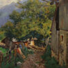 Alfred Jirasek - Scheune in Uttendorf, Salzburg