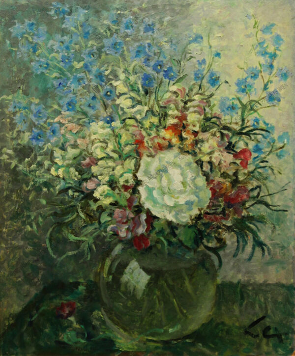 Franz Lex - Sommerblumen in Vase