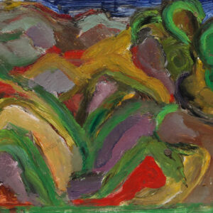 Rudolf Ullik - Abstrakte Landschaft