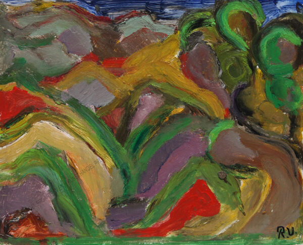 Rudolf Ullik - Abstrakte Landschaft