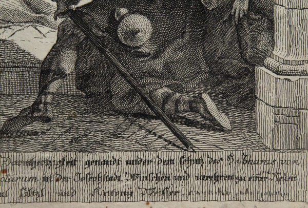Jakob Matthias Schmutzer II - Der hl. Johann von Nepomuk als Fürsprecher der Armen und Kranken
