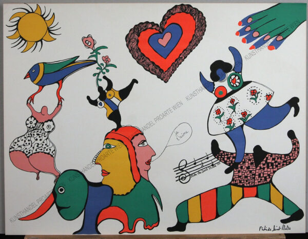 Niki de Saint-Phalle - Je t'aime
