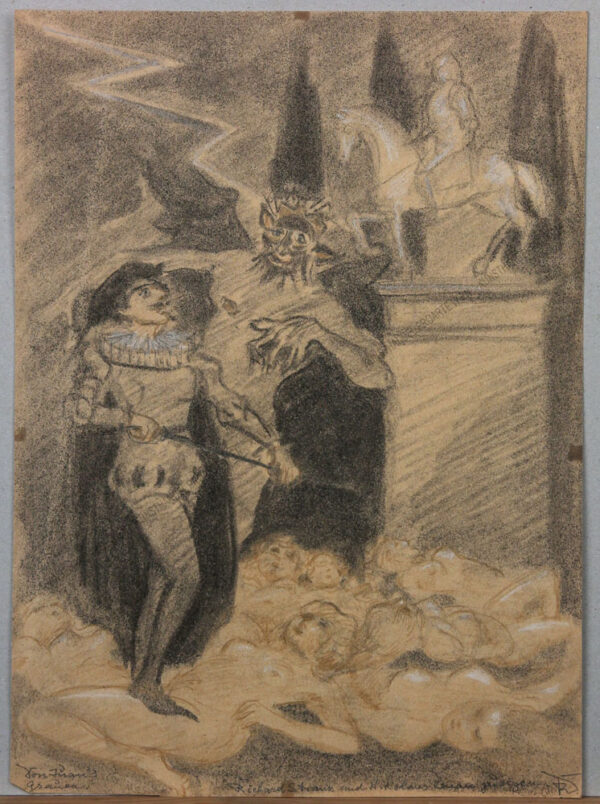 Robert Freiherr von Doblhoff - Illustration zu Richard Strauss's - "Don Juan" nach Nikolaus Lenau