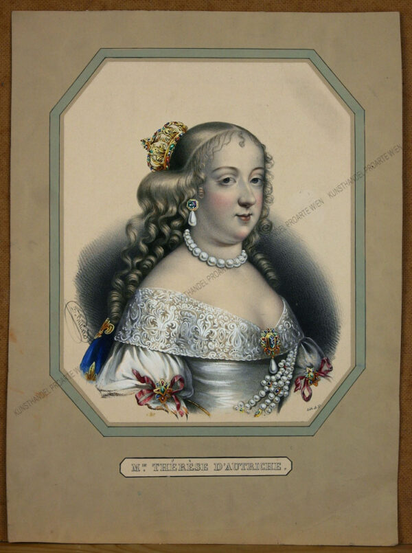Zéphirin Belliard - Maria Theresia von Österreich - Marie Thérèse d'Autriche