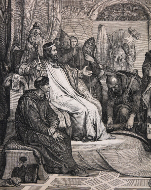 Peter Johann Nepomuk Geiger - Stephan der Heilige und die Familie Gyulas, 1002
