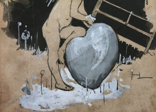 Hegedüs László - Symbolistische Darstellung eines Amors