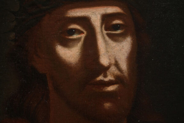 Künstler unbekannt - Jesus mit Dornenkrone - "Der von den Sündern beleidigte Jesus"